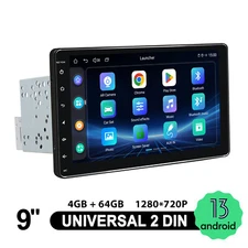 JOYING 9 Inch Double 2 Din Universal Android Auto Radio Support Split Screen FM