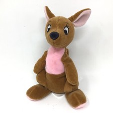 Disney Store Kanga Mother Kangaroo Winnie the Pooh Bean Bag Plush Beanie 7" Pink