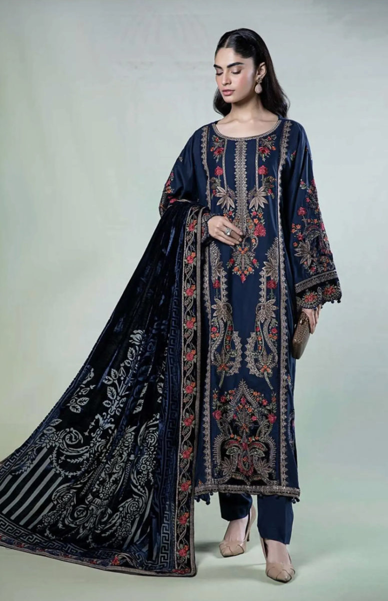 maria b formal dresses for wedding Embroidered Pakistani Indian Party Wear, Eid, large size Collection 22