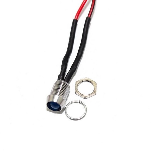 Car Boat 12V 8mm LED Indicator Light Pilot Dash Dashboard Panel Warning Lamp A - Picture 9 of 10