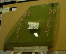 91 92 93 94 95 96 97 98 99 Bonneville Front DRIVER Used Door Glass #1535-V 