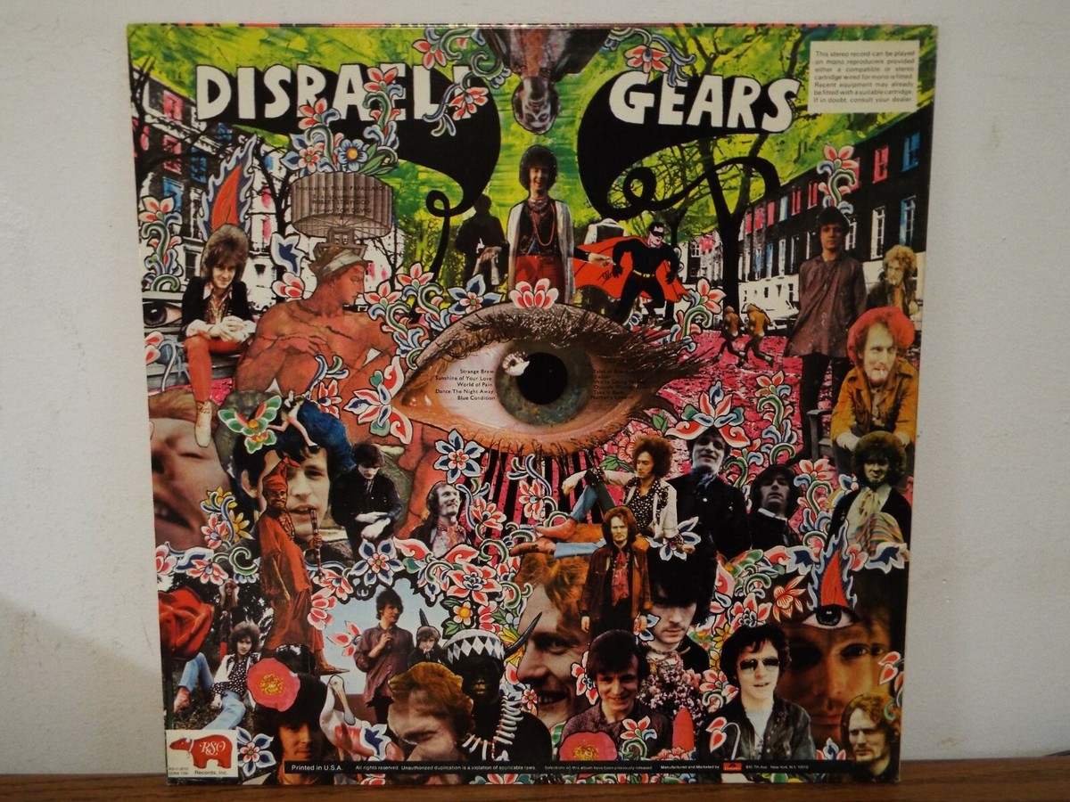 CREAM ERIC CLAPTON DISRAELI GEARS LP VINYL ALBUM | eBay