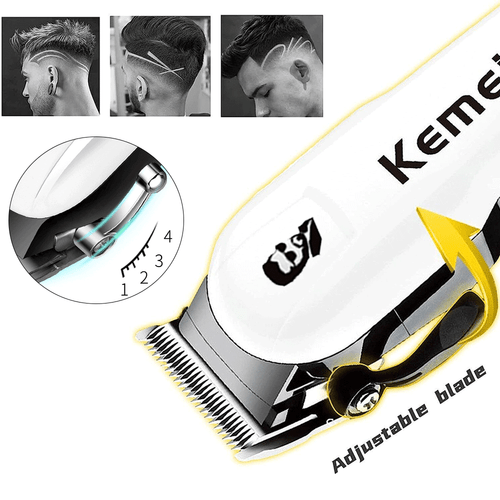 Profi Haarschneidemaschine Trimmer Rasierer Haarschneidemaschine Schneiden Bart Akku Friseur - Bild 5 von 26