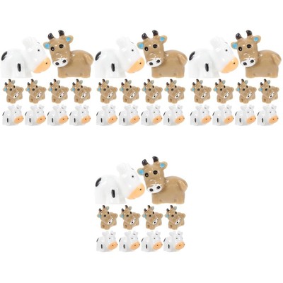 Tiermodell Tierfigur Kuhfigur -Kuhdekoration Kuh-Ornament Kuhmodell