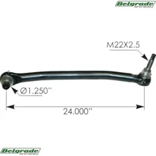 463.DS2267 Drag Link 24.000in C to C Chevrolet/GM 15123671 15096527