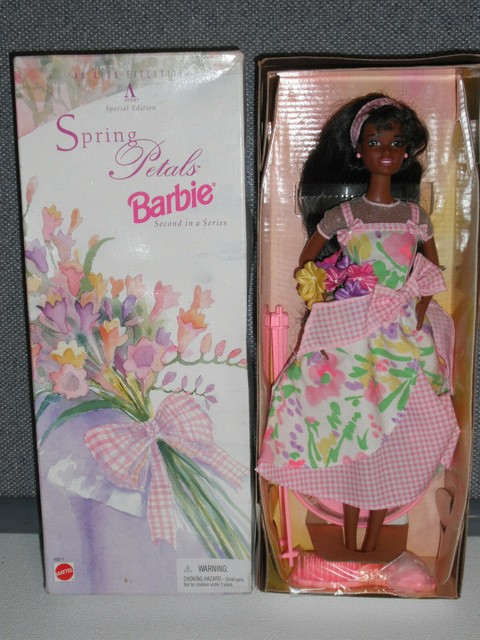 spring petals barbie value