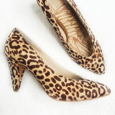 Dolce Vita Leopard Print Classic Pump Heels size