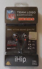 NFL Team Logo Earphones Chicago Bears - iHip For iPod, iPhone, pm 3 player New