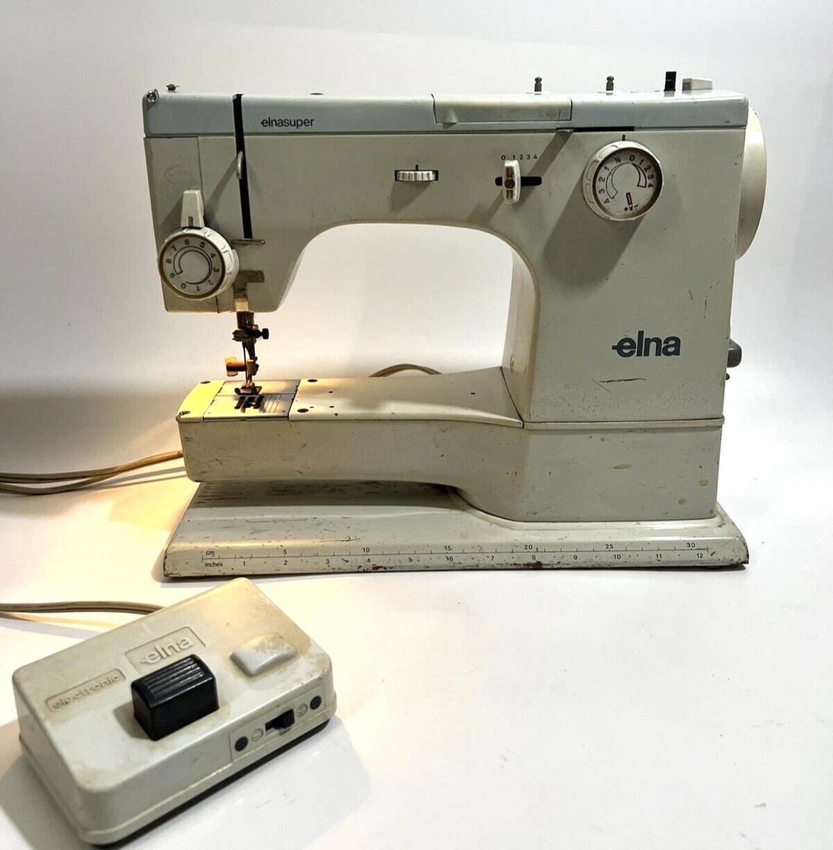 Sold At Auction A Cased Elna Supermatic Sewing Machine, 45 OFF