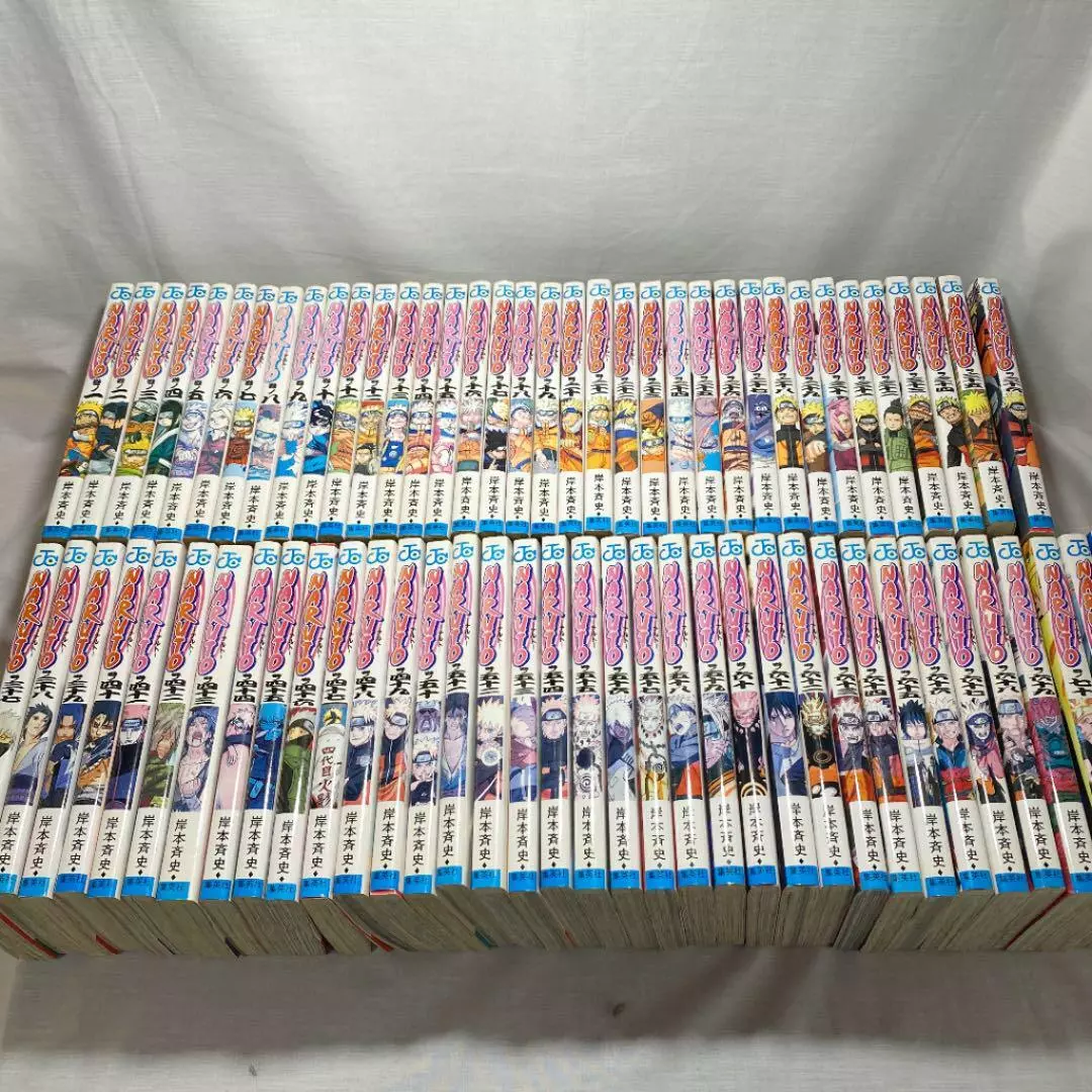 Naruto Mangá Completo do 1 ao 72