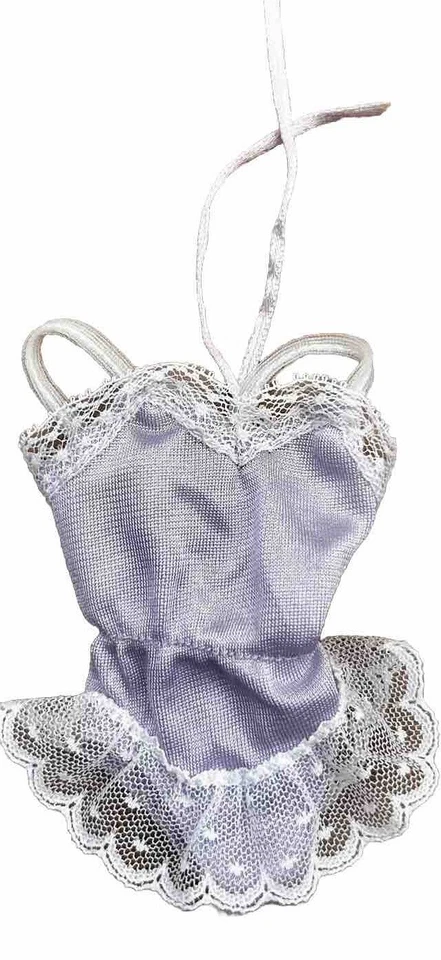 Vêtements Vintage Détail Barbie Mattel : 1 Body Lila Violet - Photo 1/1