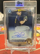 2025 Bowman Chrome Baseball JD Thompson Rookie 1st Bowman Autograph KH2