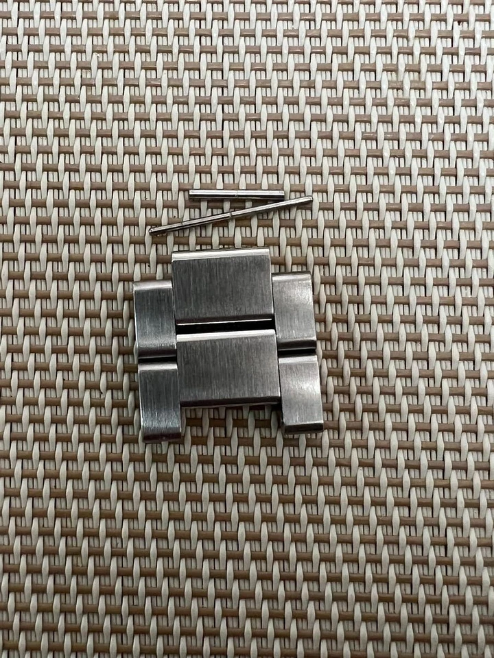 HAMILTON 2 Link Khaki Mens Watch Belt Band Bracelet Parts 20mm from Japan - Image 2 of 4