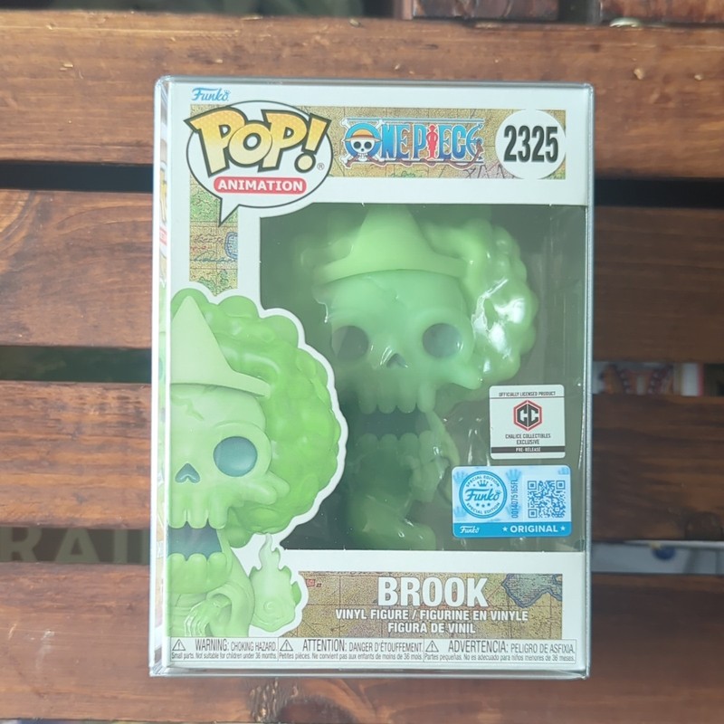 Funko Pop! Animation One Piece Brook Chalice Collectibles Exclusive Green #2325