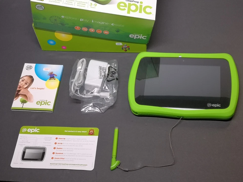 Leap Frog Epic Academy Edition Kids Learning Tablet Wi Fi 16GB 7” - Image 3 of 4