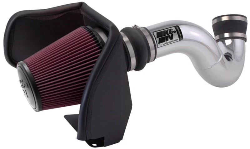 K&N 77-3050KP Polished Cold Air Intake For Chevy Silverado GMC Sierra 1999–2006 - Image 2 of 4