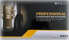 Kondensator Mikrofon inkl. externe Soundkarte...