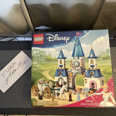 LEGO Disney Princess: Cinderella's Castle & Horse Carriage (43275 New Sealed Box