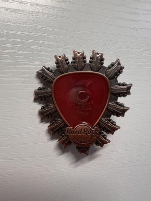 3D Hard Rock Cafe Skull Design Pin Badge 2019