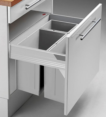 Wesco Abfallsammler 60L Mülltrenner Pullboy Z Easy Blum Einbau Mülleimer NEU