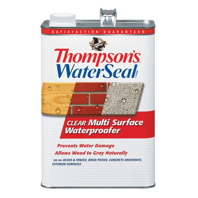#ad Thompson’s WaterSeal Multi Surface Waterproofer Stain Clear 1 Gallon $25.34