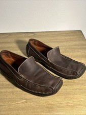 Donald J Pliner Driver 120  Men’s Driving Moccasins Shoes Dark Brown Size 11M