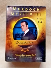Murdoch Mysteries Collection: Seasons 1-4 (DVD) 16 Discs New Sealed