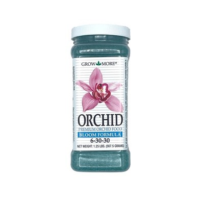 Grow More Premium Bloom Formula 6-30-30 Orchid Food 1.25 lb, (6-30-30) 