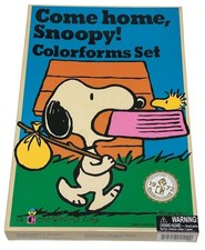 NEW COLORFORMS Peanuts Come Home Snoopy 2017 Reproduction of Vintage 1972