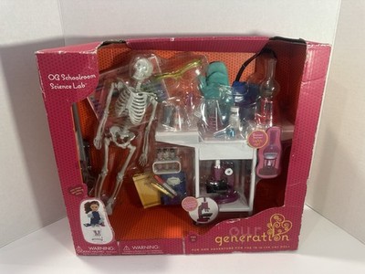Our Generation School Room Science Lab Fits 18  Dolls Sealed Pretend Play 2018