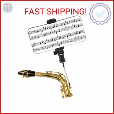 Alto Saxophone Phone Holder, Sax Lyre Music Clip 4mm Square Head Saxophone Phone