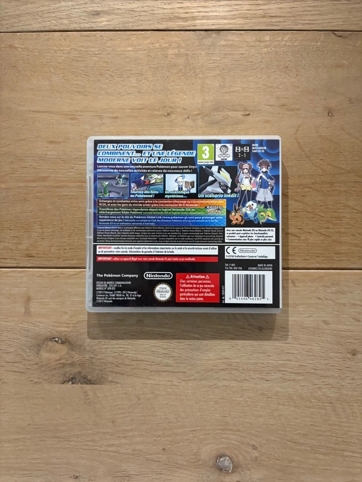 Pokemon Version Noire 2 (Nintendo DS) FR - Photo 2/3