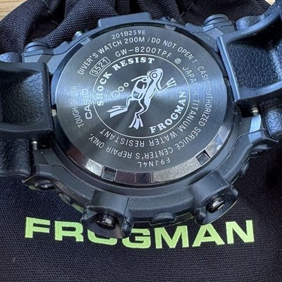 Casio G-SHOCK Frogman GW-8200TPF-1JR Poison Frog Limited 2025