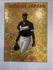 1993 Rare Air Promo Card Michael Jordan Barons White Sox Gold  /10000 Rookie RC