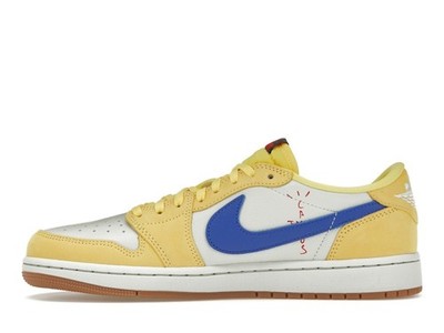 靴 Nike Air Jordan 1 Retro Low OG 'Canary' Jordan 1 Retro Low OG SP Travis Scott Canary (Women's) - DZ4137