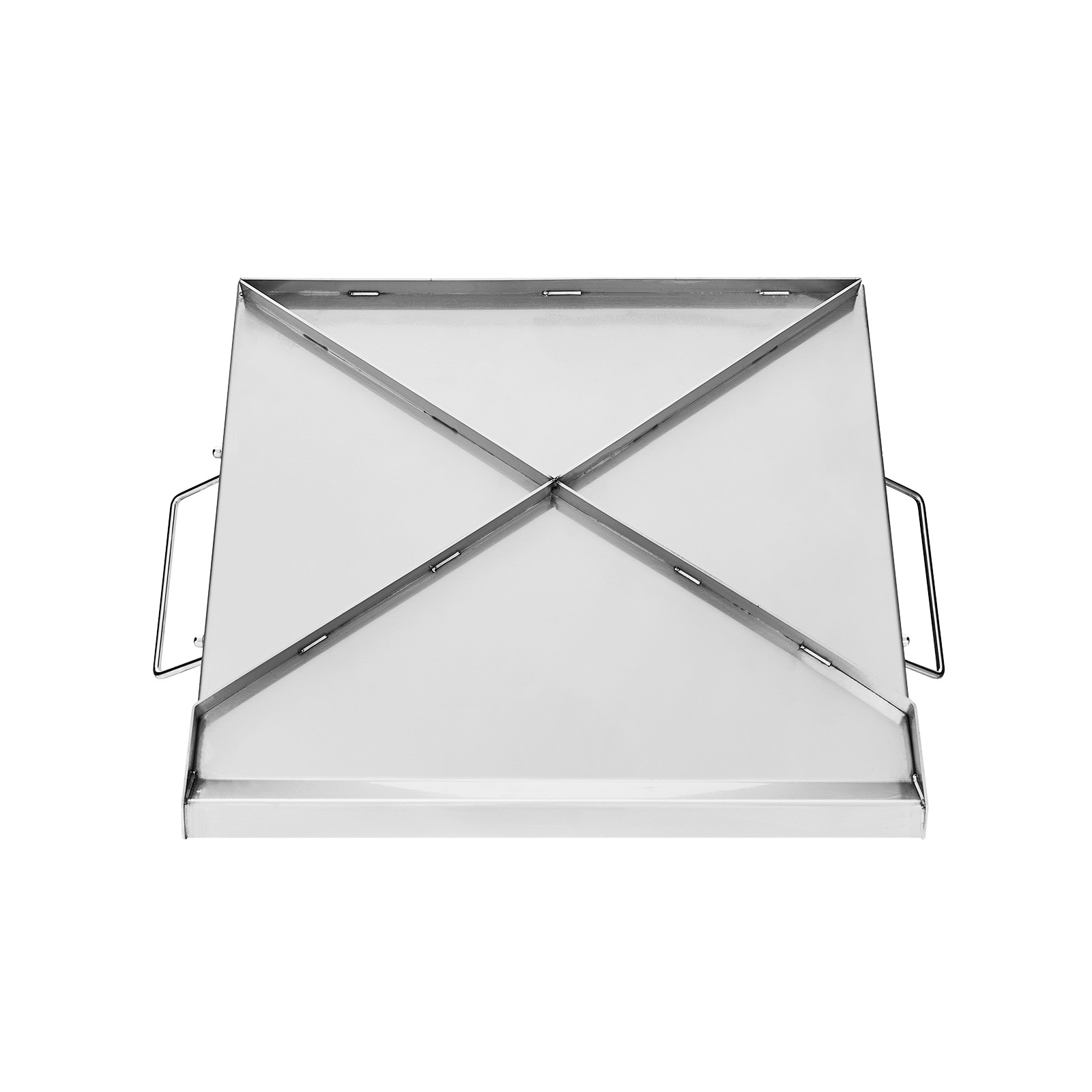 18x16 in Flat Top Griddle Stainless Steel Universal BBQ Grill Pan Cookware