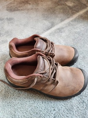 LL Bean Oxfords Mens 9.5 M Brown Leather Lace Up Hiking Casual Shoes Boots