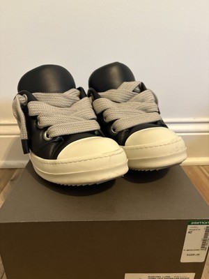 靴 Rick Owens rick owensGeth Puffer 42 Rick Owens Jumbo Laced Puffer low top Size 42 Pre Owned