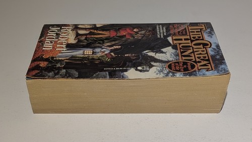 The Great Hunt Robert Jordan 1991 Wheel of Time Book 2 Fantasy TOR - Picture 4 of 14
