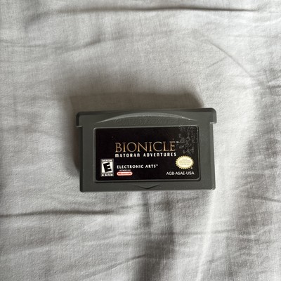 GAMEBOY ADVANCE GBA BIONICLE MATORAN ADVENTURES AUTHENTIC TESTED WORKING