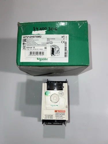 ALTIVAR ATV12H075M2 Schneider Frequency Drive 240VAC 1 PH to 240 3PH -New In Box