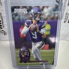 Panini 2025 Donruss J.J. McCarthy Rookie Retro 1995 Vikings #10 NFL Football