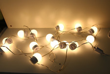 2 SETS (28 bulbs) - Hollywood Vanity String Lights Dimmable Light Bulbs. USB.
