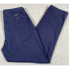 Polo Ralph Lauren Prospect Pant Men 38/34 Navy Blue Classic Polo Chino Straight