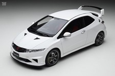 OTTOmobile 1/18 Honda Civic Type R (FN2) MUGEN 2010 White (OT735)