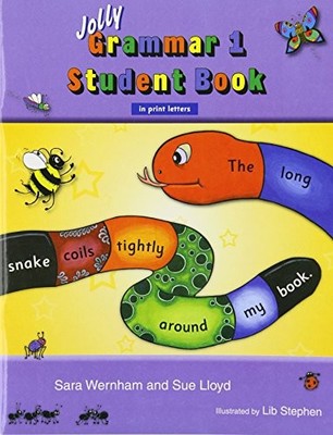 JOLLY GRAMMAR 1 STUDENT BOOK (IN PRINT LETTERS) By Sue Lloyd Excellent Condition