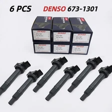 6x DENSO Ignition Coil 90919-02234 673-1301 For 1999-2010 Toyota Lexus 3.0L 3.3L