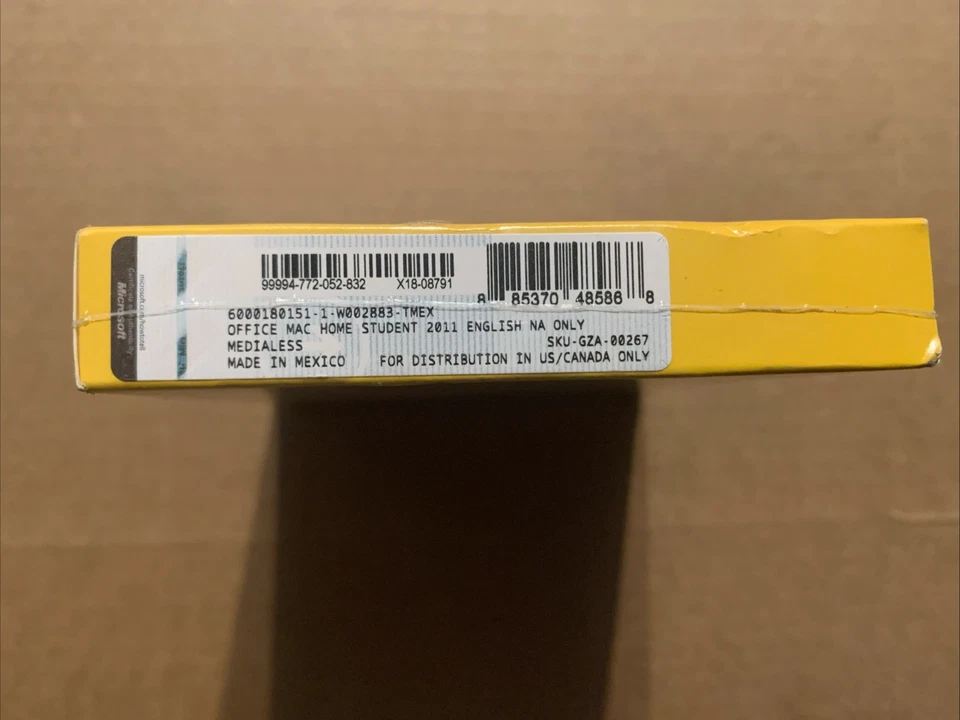 Microsoft Office 2011 for Mac Home & Student Key Card (1PC/1User) - Image 3 of 4