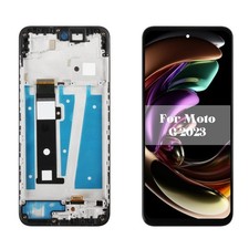 For Motorola Moto G 5G 2023 XT2313 LCD Display Touch Screen Digitizer With Frame