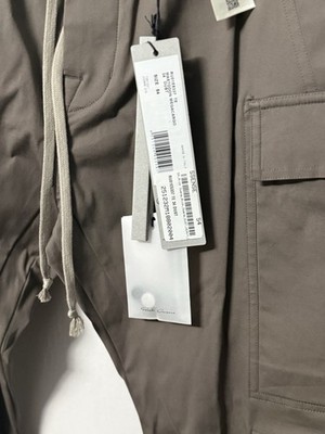 Rick Owens Mastodon Cargo Pants Dust | eBay